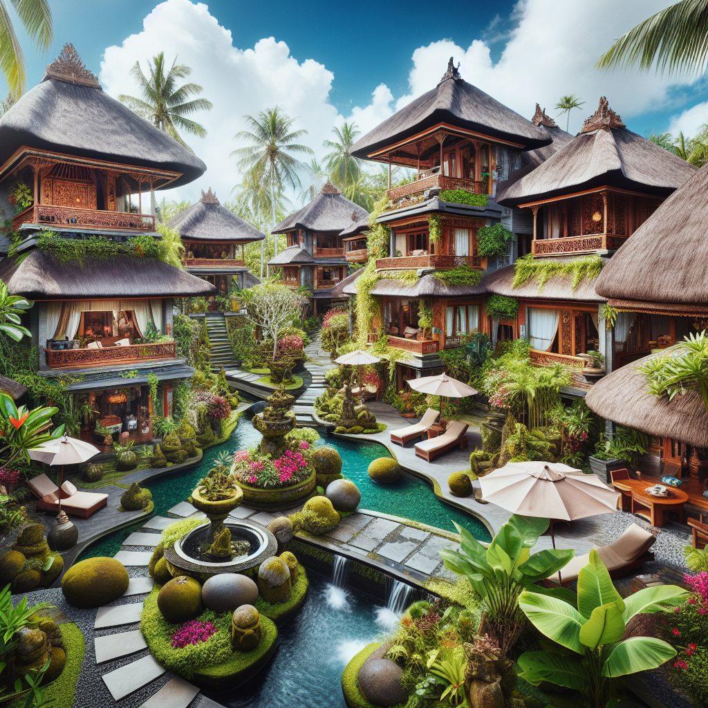 Villas in Bali with Lush Tropical Gardens