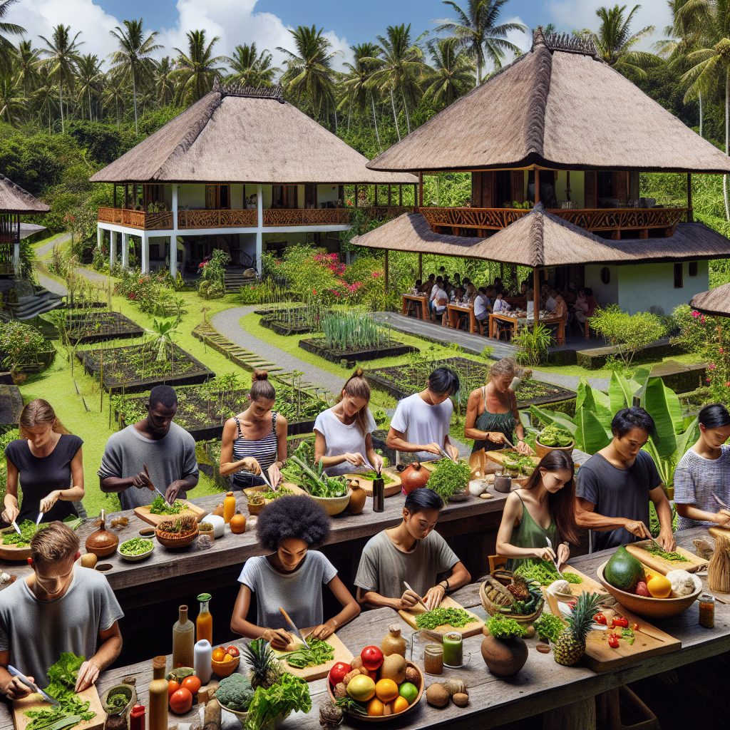 Villas in Bali with On-Site Organic Farms and Cooking Classes